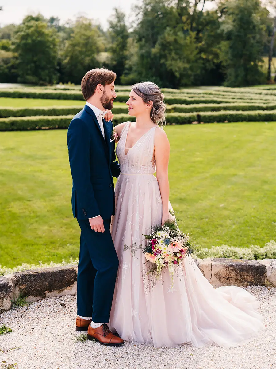 Détail d'une cérémonie de mariage à La Baule