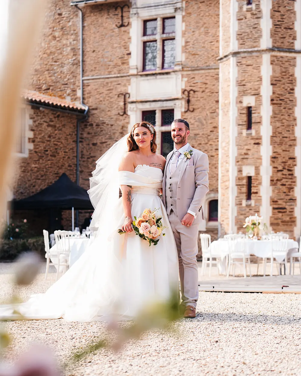 Détail d'une cérémonie de mariage à Vannes